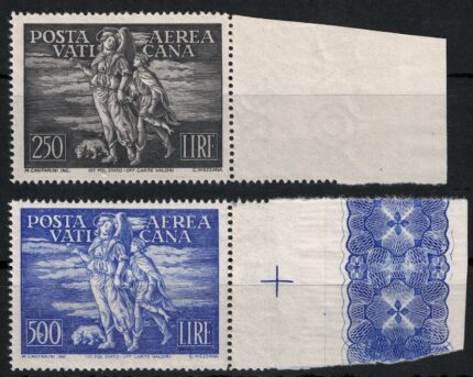 1948 Vaticano, Posta Aerea Tobia # 16/17,  MNH**