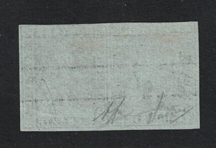 1851-52 Toscana, n. 7a, 6 crazie indaco su azzurro COPPIA USATA