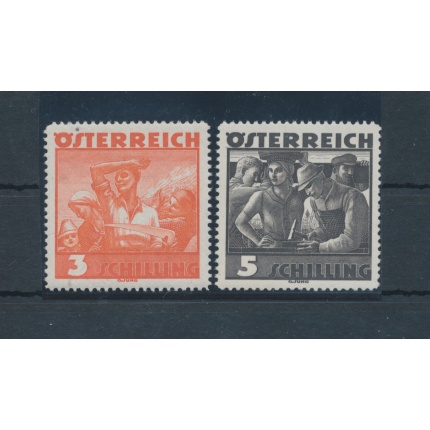 1936  AUSTRIA , n. 482/483 - Costumi Popolari -  MNH**