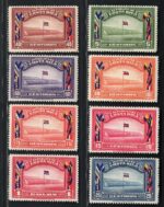 1941 Costa Rica, Calcio Sudamerica Isole caraibiche, Yvert # 190/197, MNH**