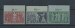 1938 SVIZZERA , n° 313-315 Tipo A MNH **