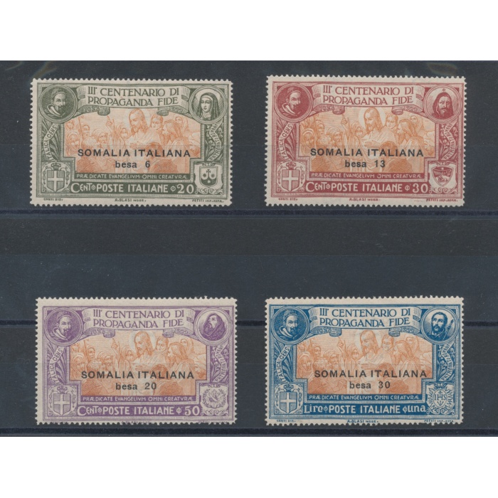 1923 SOMALIA, n° 45/48 , Propaganda Fide, 4 valori , MNH**