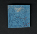 1853-57 PARMA Segnatasse per Giornali 9 cent azz. scuro bordo di foglio # 2a - immagine 2