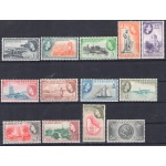 1953-61 BARBADOS - SG 289/301  serie di 13 valori - MNH**