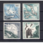 1955 MONACO, Uccelli - Birds , Posta Aerea n. 55/58 - 4 valori - MNH**