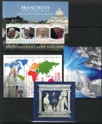 2016 Vaticano, Annata Completa 28 valori + 3 foglietti + 1 Libretto, MNH ** - immagine 2