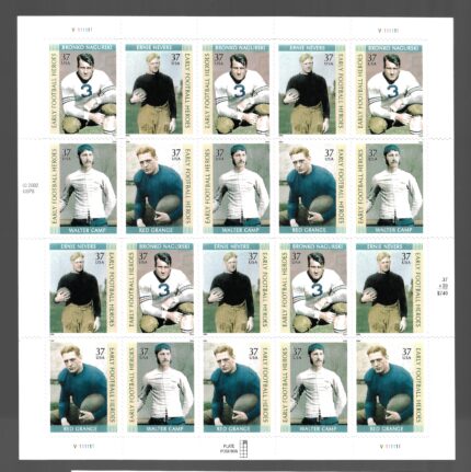 2003 Stati Uniti, Giocatori di Football # 3915/3918 Minifoglio di 20, MNH**