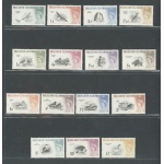 1960-66 FALKLAND ISLANDS - Stanley Gibbons n. 193/207 - Uccelli ed Effige di Elizabetta II - 15 valori - MNH**