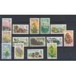 1968 FALKLAND - SG. 232/245 , Fiori- Flowers , 14 valori , MNH**