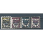 1944 EGEO Occupazione Tedesca, Posta Aerea , A 56/59 , Pro sinistrati 4 valori, MNH**
