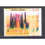 2003 REPUBBLICA n° 2348Aa Morandi Europalia € 0.41 MNH** INTERESSANTE VARIETA'