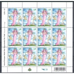2007 San Marino , Pari Opportunità , n. 2165 - Minifoglio 12 valori con codice a barre , MNH**