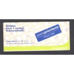 2002 Italia - Repubblica , Libretto Posta Prioritaria , L 22 MNH**