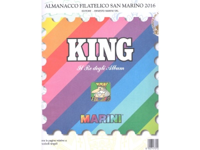 2017 Marini San Marino Fogli Aggiornamento King (francobolli sinigoli) - Nuovi in confezione originale