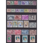 1939-1959 Città del Vaticano - Pio XII serie del periodo su fogli Marini MNH/** OTTIMA QUALITA'