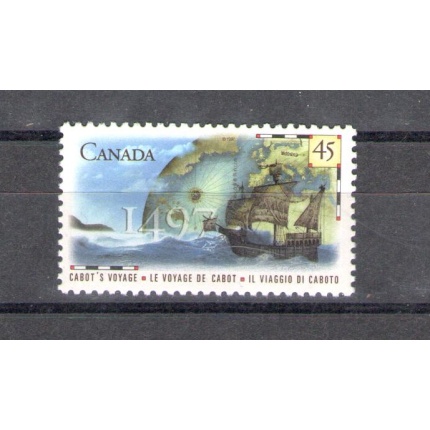 1997 Canada "500° Anniversario Sbarco Giovanni Caboto in Canada" Emissione Congiunta -  1 valore MNH**