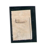 1911 Italia - Regno , Michetti , 15 cent grigio n° 96f LH* Non dentellato in Alto Numero di Tavola