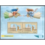 2006 Italia "Le Due Repubbliche" Emissione Congiunta con San Marino BF 42 MNH**