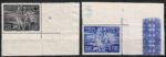 1948 Vaticano, Tobia angolo di Foglio, Posta Aerea # 17/18, MNH**
