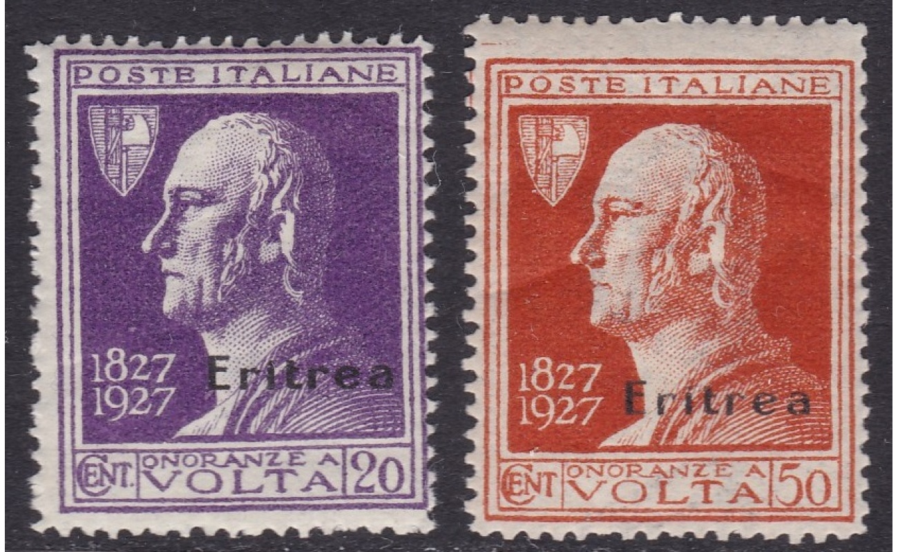 1926 ERITREA, n° 102/106 , San Francesco ,  5 valori , MNH**