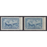1942-43 CANADA - SG 399/400 2 valori MNH/**
