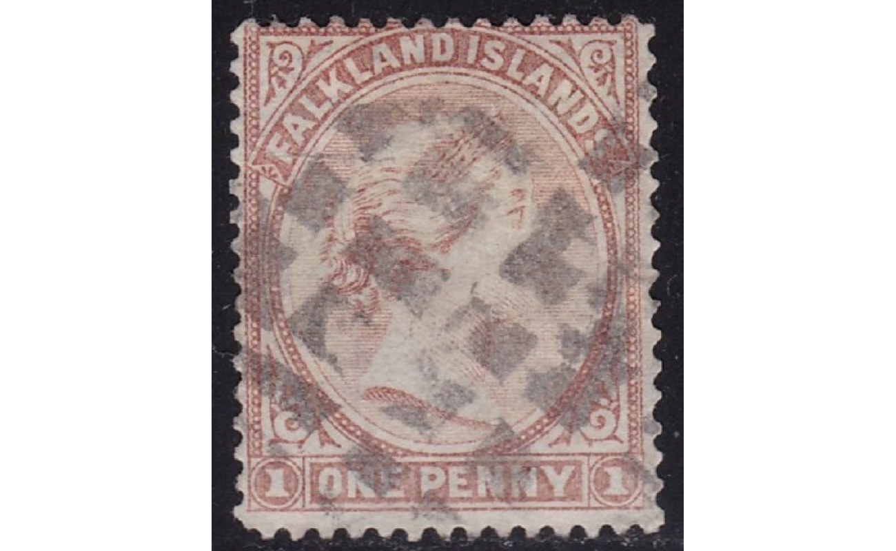1878 FALKLAND - SG n° 3  6d. blue-green (*) unused
