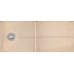 INDIA - REGISTERED LETTER Queen Victoria Two annas NUOVA/NEW