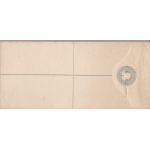 LEEWARD ISLANDS, REGISTERED LETTER Two pence NUOVA/NEW (Defective see scan)