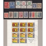 1942-67 OLANDA - 13 valori MLH/* + n° 852/854 USATO + BF 3 USATO