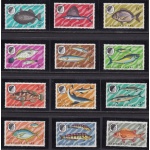 1968 ASCENSION -  Yv. 119/126 + 131/134 12 val. MNH/**
