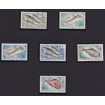 1961-64 CONGO - Yvert n. 142/147A  6 valori  MNH**