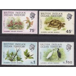1971 BIOT - Oceano Indiano Britannico - Yv. 39/42 serie di 4  MNH/**