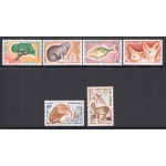 1962 COTE DES SOMALIS - Yvert n. 305-310 - Animali - 5 valori - MNH**