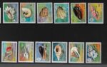 1974  AITUTAKI, Conchiglie, Yvert # 95-106 serie di 12 valori, MNH**