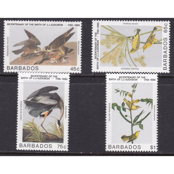 1985 BARBADOS - Yvert n° 628/626 4 val. MNH/**