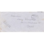 1925 POLONIA , Lettera per la Svizzera affrancata con i 10 valori della serie n° 213/223
