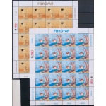 2010 EUROPA CEPT Faroer , Foroyar 2 Minifogli di 20 "Libri per l'infanzia"  MNH**