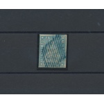 1856-57 SVIZZERA, n° 27ea  10 r. azzurro (filo rosso)  Firmato Raybaudi / Oliva