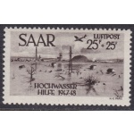 1948  SARRE, Pro Inondati - Posta Aerea -   n° 12  MNH/**
