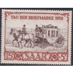 1950 SAAR, Carrozza Postale # 270, MNH**