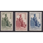 1950 SAARn° 273/275  MNH/**