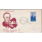 1955 REPUBBLICA - Silvio Pellico n° 753   VENETIA NON VIAGGIATA
