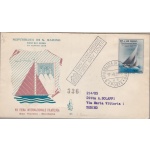 1955 SAN MARINO, n° 422 - Giornata Filatelia - VENETIA  VIAGGIATA