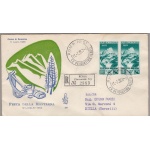 1953 REPUBBLICA - Festa della Montagna - n. 720 ,   VENETIA RACCOMANDATA VIAGGIATA
