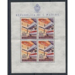 1965 San Marino Annata Completa , Francobolli , 21 val. + 1 Foglietto (Aerei Moderni "Dart") MNH**