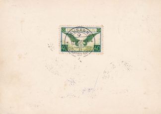 1931 ZEPPELIN, 2.Sudamerikafahrt Sieger 129 frankatur Schweiz Flugpost 7-10-11-12