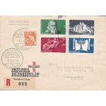 1948 SVIZZERA , Zum. 281/284 su frontespizio