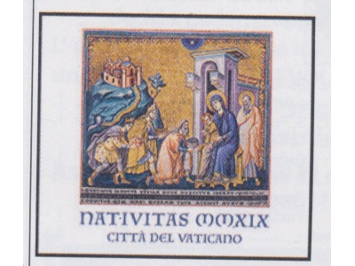 2019 Vaticano , Libretto Santo Natale , nuovo e perfetto  - MNH **