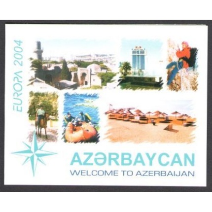 2004 EUROPA CEPT Azerbaigian,  Libretto Le vacanze MNH**