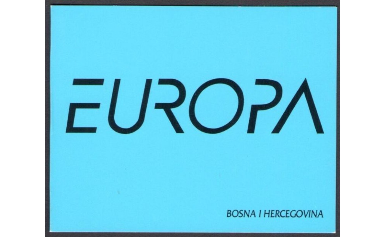 2004 EUROPA CEPT Bosnia Herzegovina Croata Librettoi Le vacanze MNH**